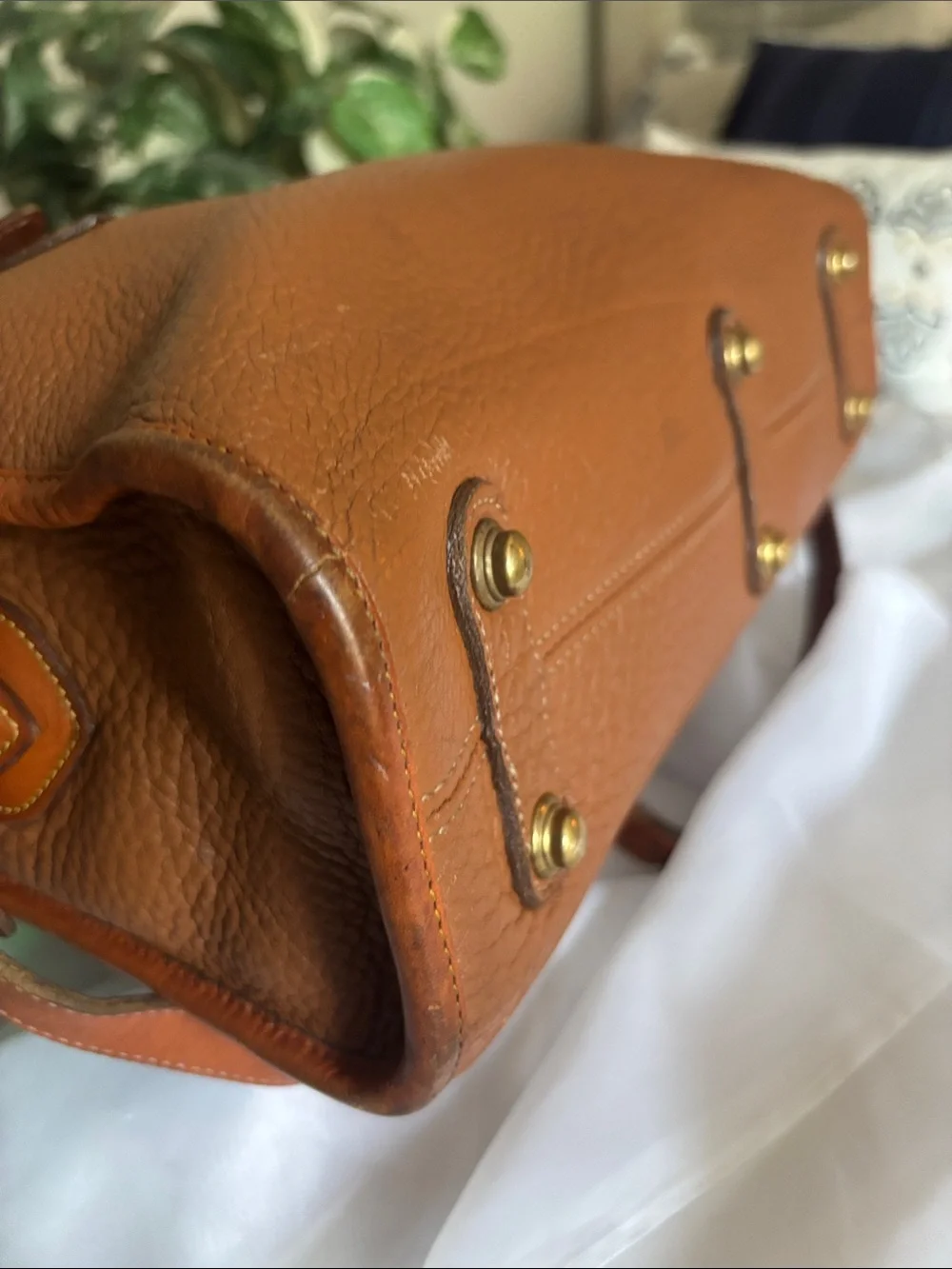 Vintage Dooney & Bourke All Weather Leather (AWL) Satchel